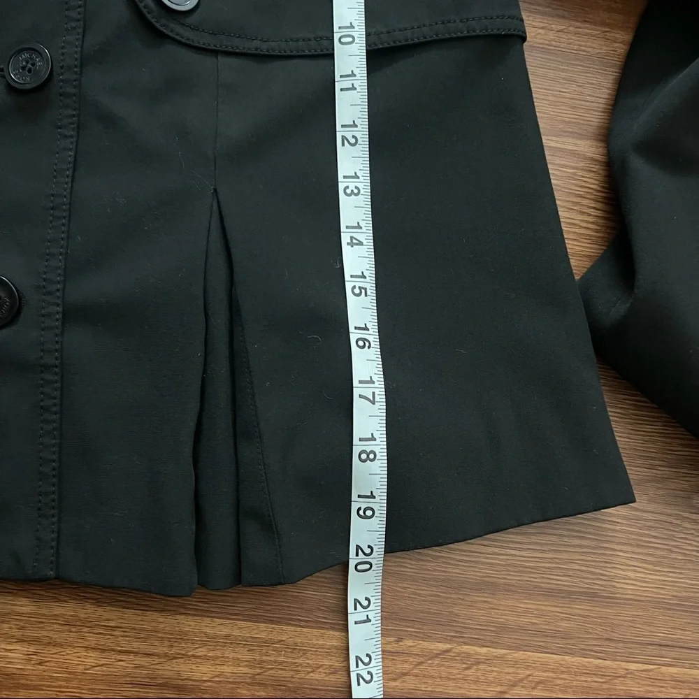 Michael Kors Black Cape Jacket Size XS
